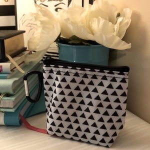 Mini Clip Pouch - Simple Geo